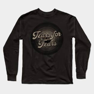 Tears First Name Retro Tape Pattern Vintage Styles Long Sleeve T-Shirt